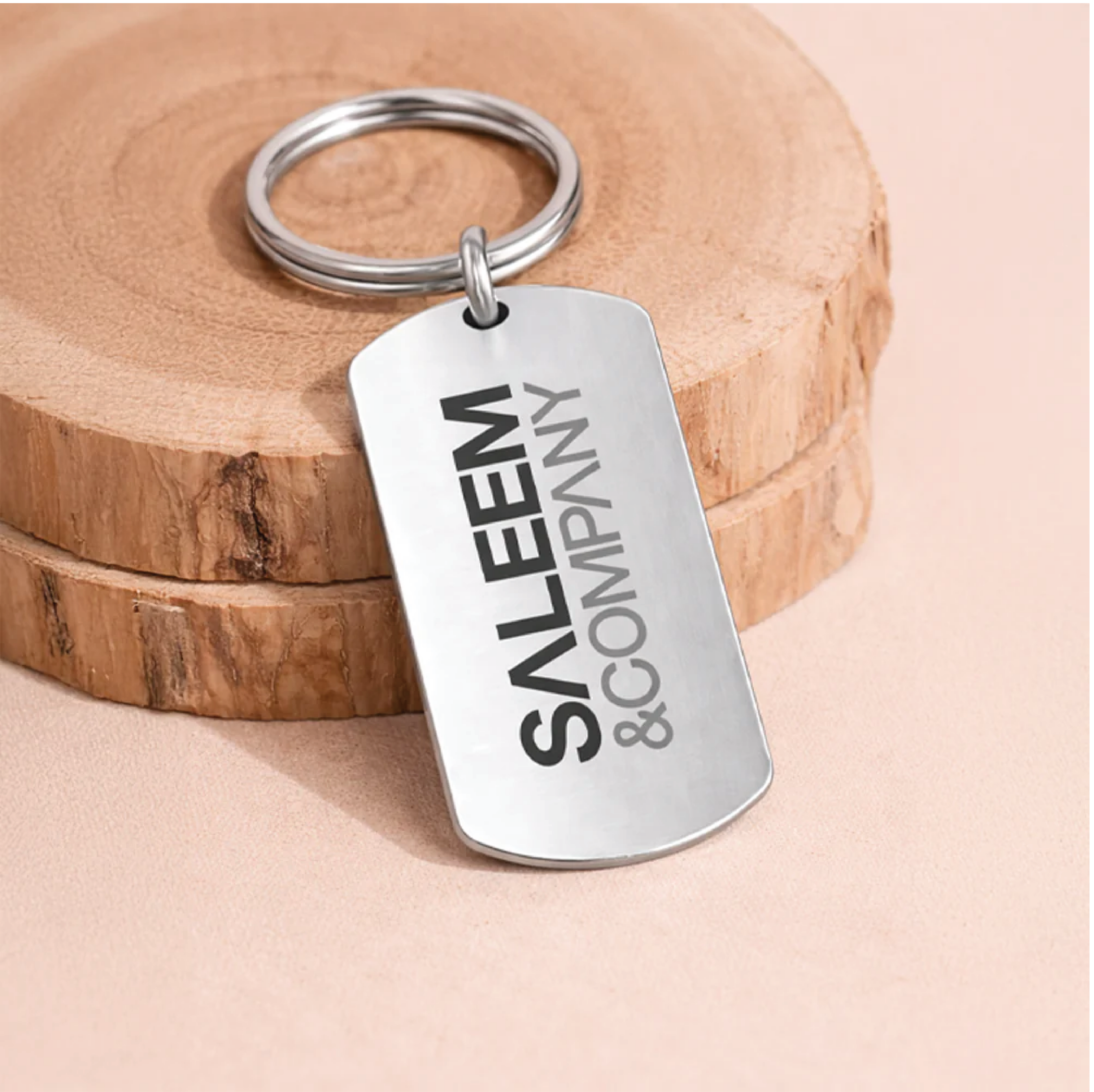 Premium Stainless steel keychain Bulk Advertisment